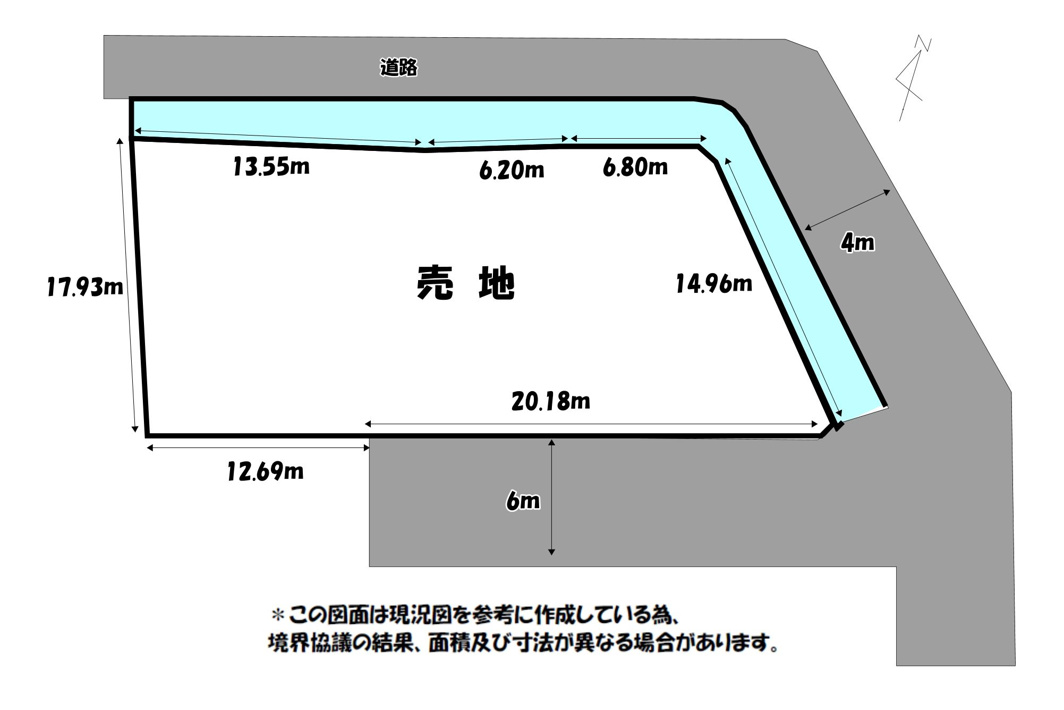 唐船売地【間取り】