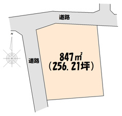 栃木市大平町富田【間取り】