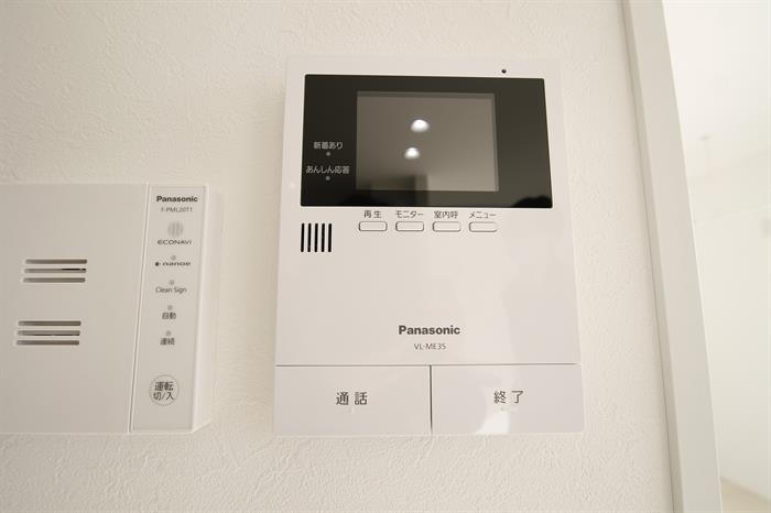TVモニター付きインターホン