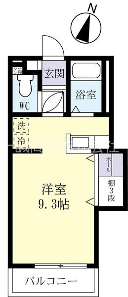 カウンターキッチン9.3帖