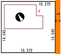 愛国東３丁目39-1082売家【土地図】