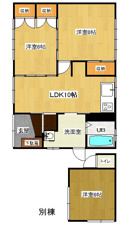 大黒田中古【間取り】