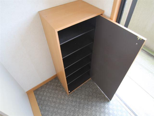 シューズボックス！板は取り外しが出来るのでブーツも入ります。