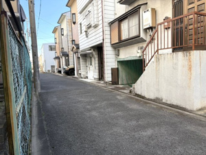 右京区山ノ内苗町【前面道路含む現地写真】