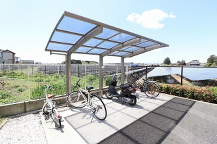 ドッググレイスコート【共有部分】駐輪場