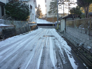 西松園二丁目売地【前面道路含む現地写真】