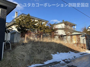 武佐2丁目4-740売地【前面道路含む現地写真】