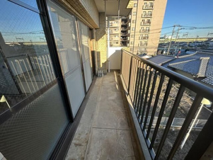 平和マンション【バルコニー】