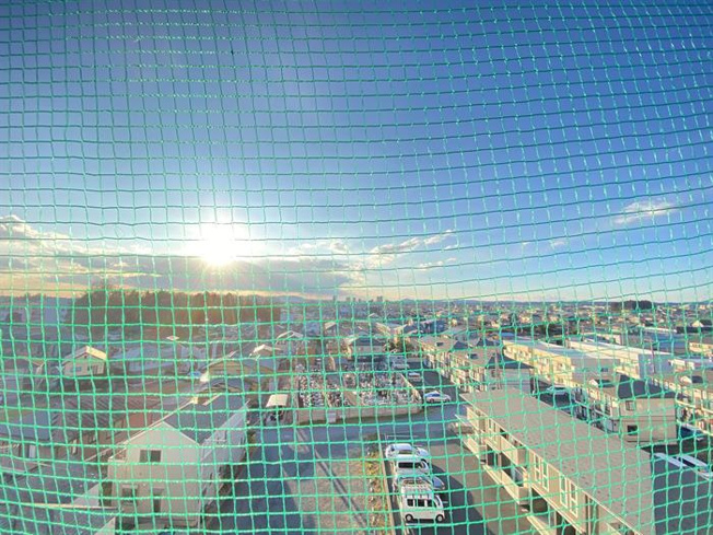 最上階角部屋の景色はまた格別です
