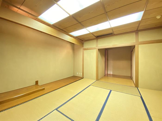 和室も備えてますので来客の際には案内できます