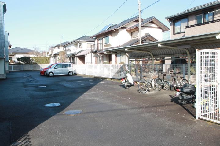 駐輪場も完備です！