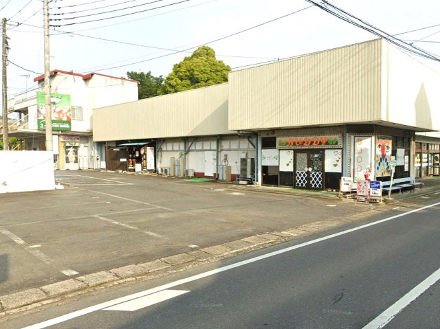 つくば市谷田部の店舗事務所【外観】外はこのようになっています