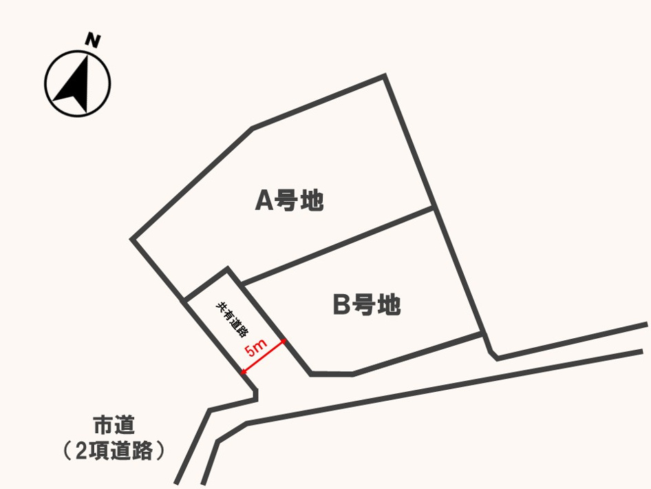 上後藤１丁目分譲地（全２区画）【間取り】