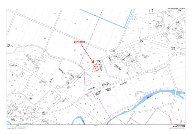 蒲生郡日野町大字北畑の売地【地図】