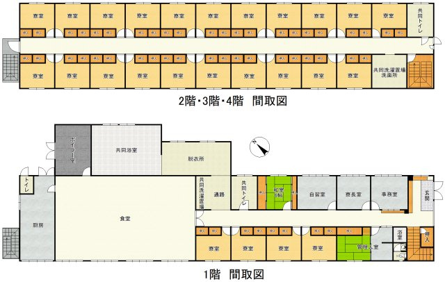 ジョイタウンはるひ【間取り】
