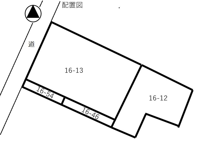 石巻市山下町１丁目の売地【間取り】