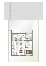 上越市富岡の新築一戸建【区画図】