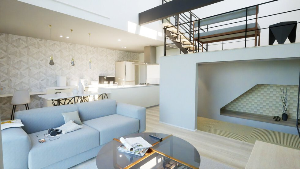 上越市富岡の新築一戸建【居間・リビング】