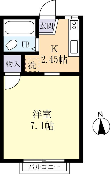 単身用アパート！