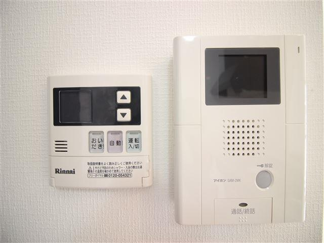来訪者が確認できるTVインターホン