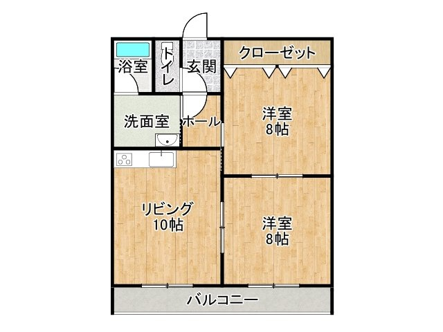 広尾町並木通東３丁目【間取り】