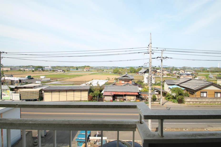 バルコニーからの景色が良いです