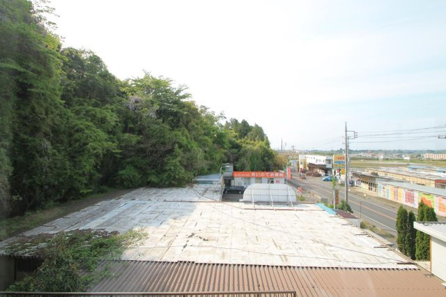 小窓からの景色です