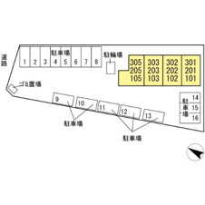 チェルシーガーデン三の丸【区画図】