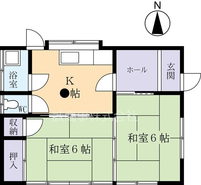 洋室にリフォームしております。