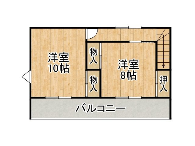 西１６条南３０丁目（２階建）【間取り】