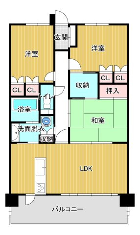 サーパス青葉町【間取り】