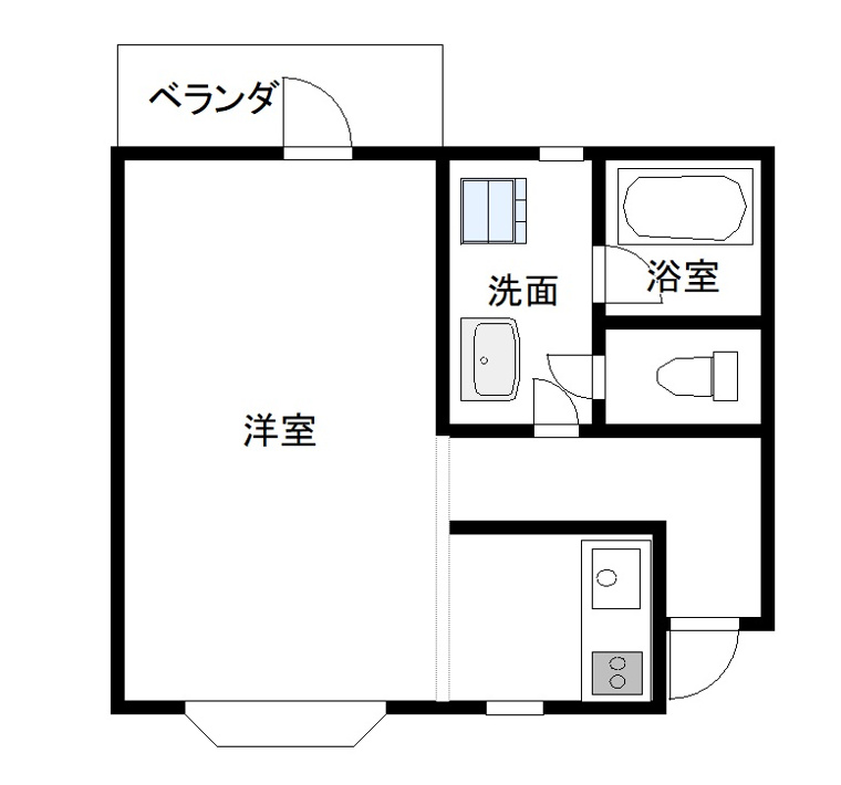 横山マンションⅡ【間取り】