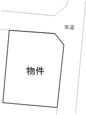 箱清水一丁目売地【間取り】