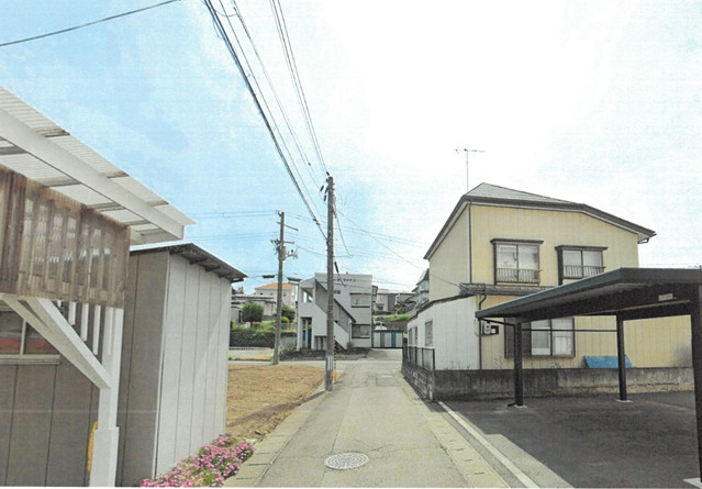 箱清水一丁目売地【前面道路含む現地写真】
