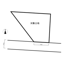 伊那市福島土地【間取り】