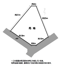 東萩尾町売地【間取り】