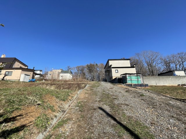小樽市末広町の売地【前面道路含む現地写真】