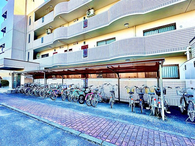 駐輪場は3ヵ所あります！