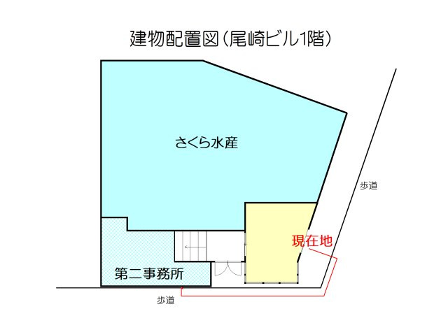 尾崎ビル【区画図】間取図