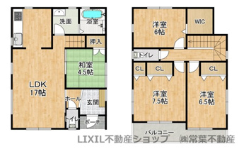 FIRST TOWN 姫路市第1網干区坂上／全5棟【間取り】