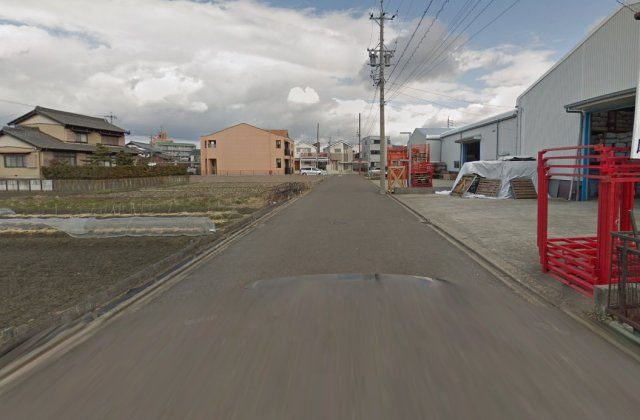 清須市桃栄二丁目　土地【前面道路含む現地写真】