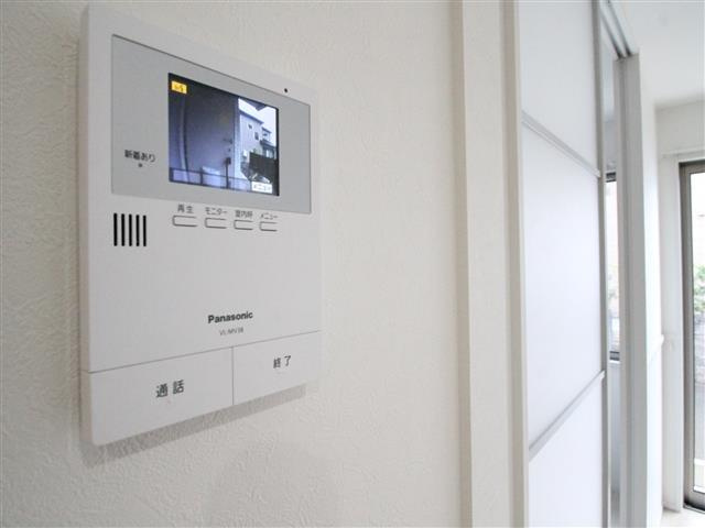 相手の顔が見えるＴＶモニターホン!!