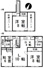 釧路町別保南1丁目57売家【間取り】