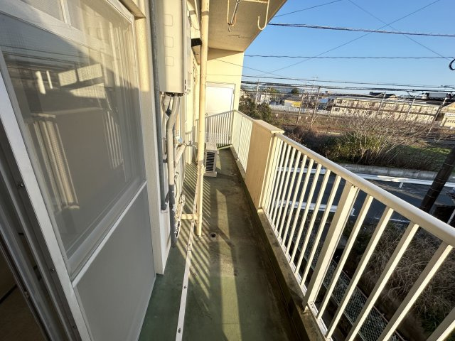 アイコーポ【バルコニー】南側に位置しており、太陽の光がたくさん入ります！