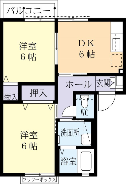 かすみがうら市にある2ＤＫ★