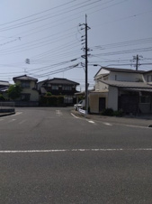 鳥取市岩倉戸建て【前面道路含む現地写真】