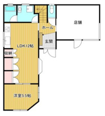 鳥取市岩倉戸建て【間取り】