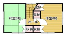 鳥取市岩倉戸建て【間取り】