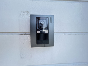 三池コーポ【セキュリティ】TVモニターフォンで来客を確認できるので安心安全です。