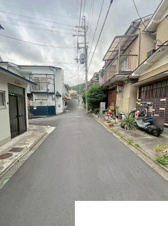 K22016-鷹峯【前面道路含む現地写真】
